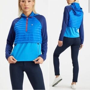 G/Fore Golf Tennis Hybrid Tech Jersey Pullover Jacket NWT XS